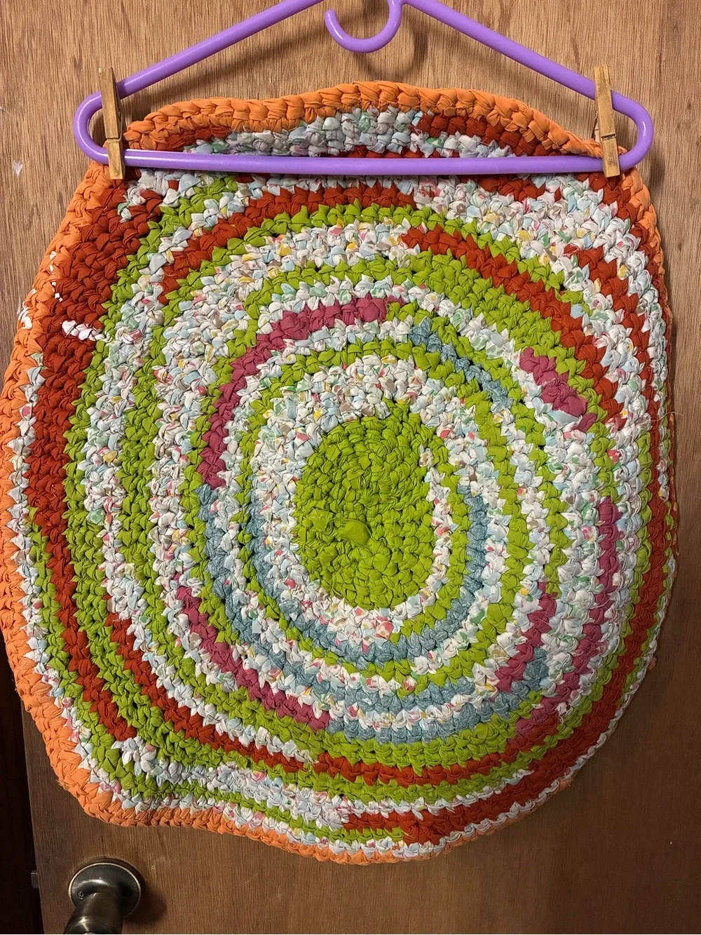 Old Fashioned Rag Rug